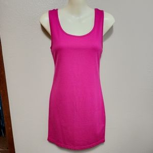 Pink Tank Bodycon Dress